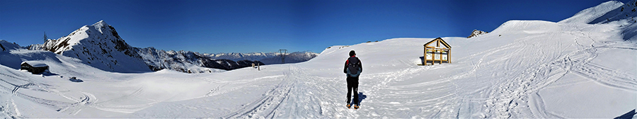 Passo San Marco (1992 m), versante valtellinese